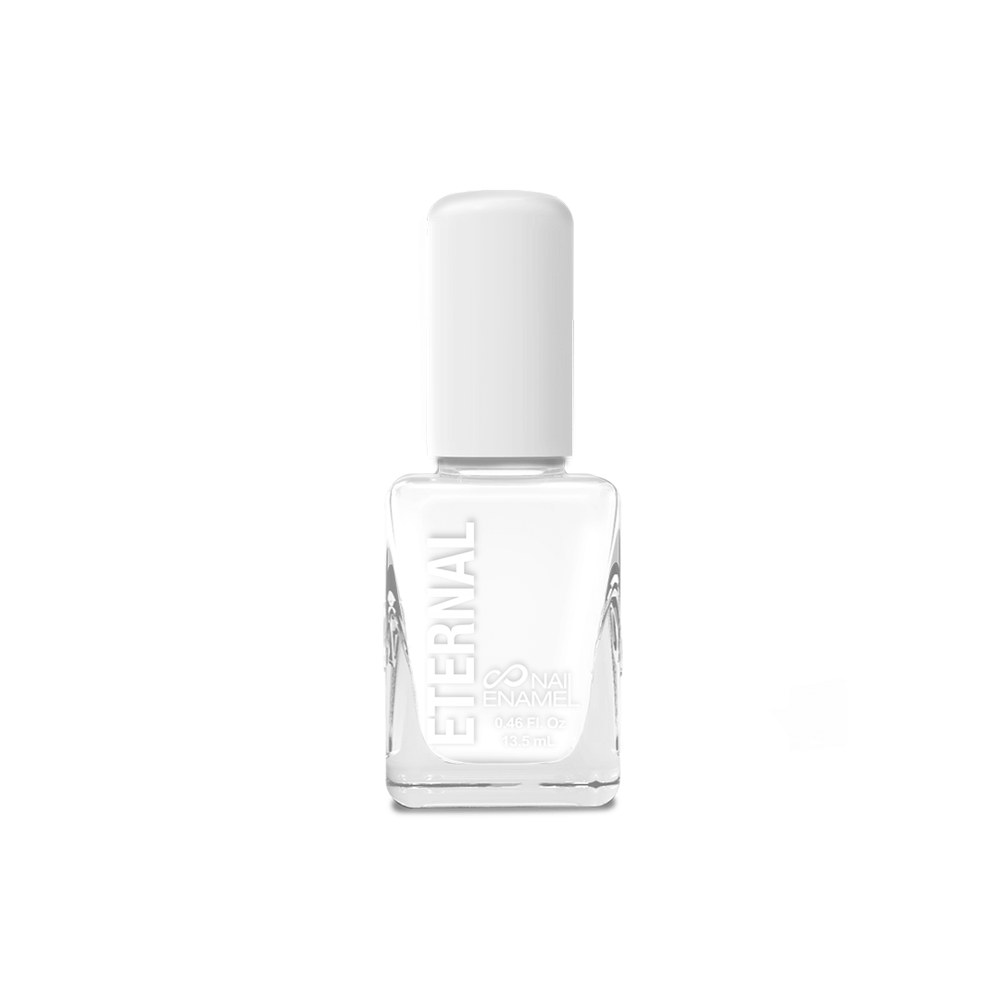 Nail Polish Bottle  Neutral Blanco Tiza  Color Eternal Cosmetics 13.5 ml/0.46 fl.oz