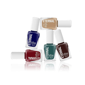 
            
                Load image into Gallery viewer, Nail Polish Bottle Green Jade Nude Cacao Lover Red Reddy Or Not Blue Night Wave Nude Desert Color Eternal Cosmetics 13.5 ml/0.46 fl.oz
            
        
